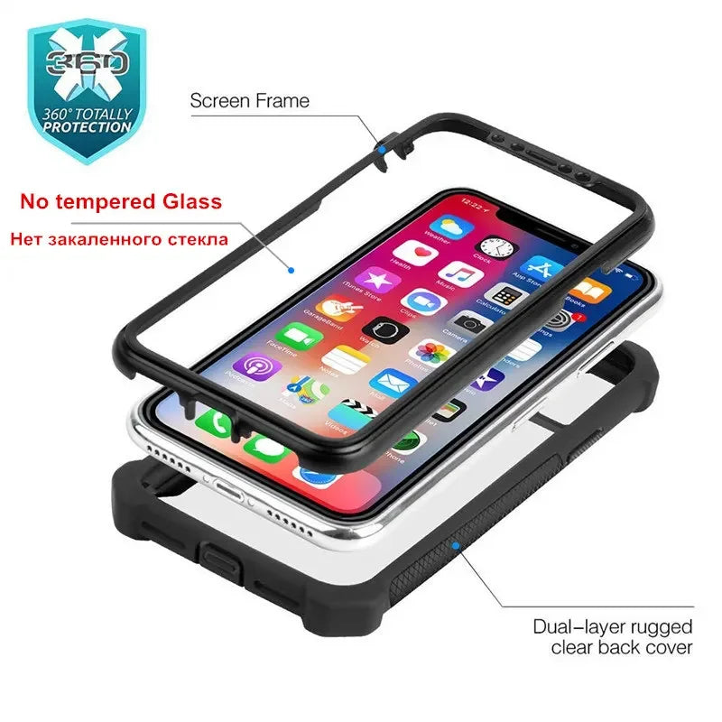 Dualone Phone Case For iPhone