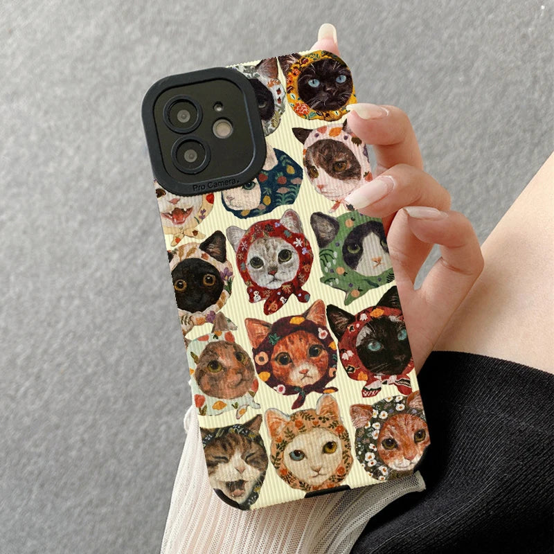 Funny Cat Phone Cases for IPhone