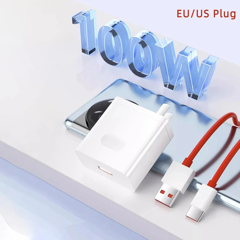 For Oneplus Original Charger 100W SuperVOOC