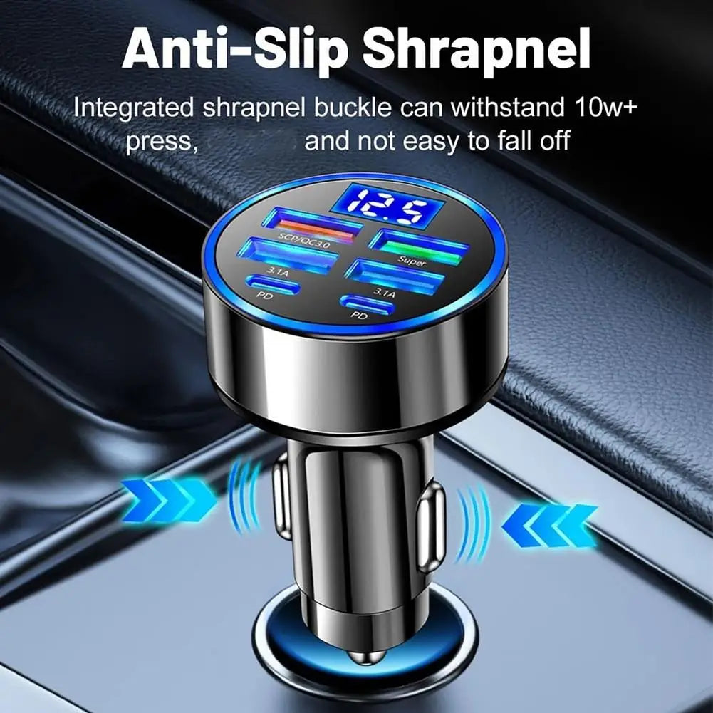 Fast Charging Car Phone Charger Adapter 4