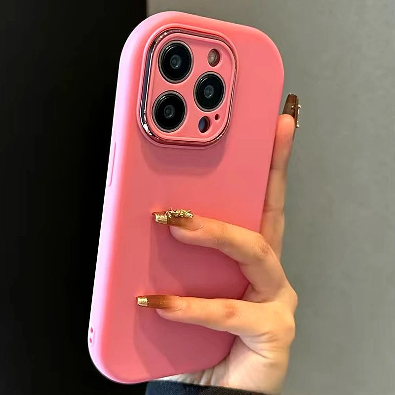 Cucone Candy Color Phone Case For iPhone