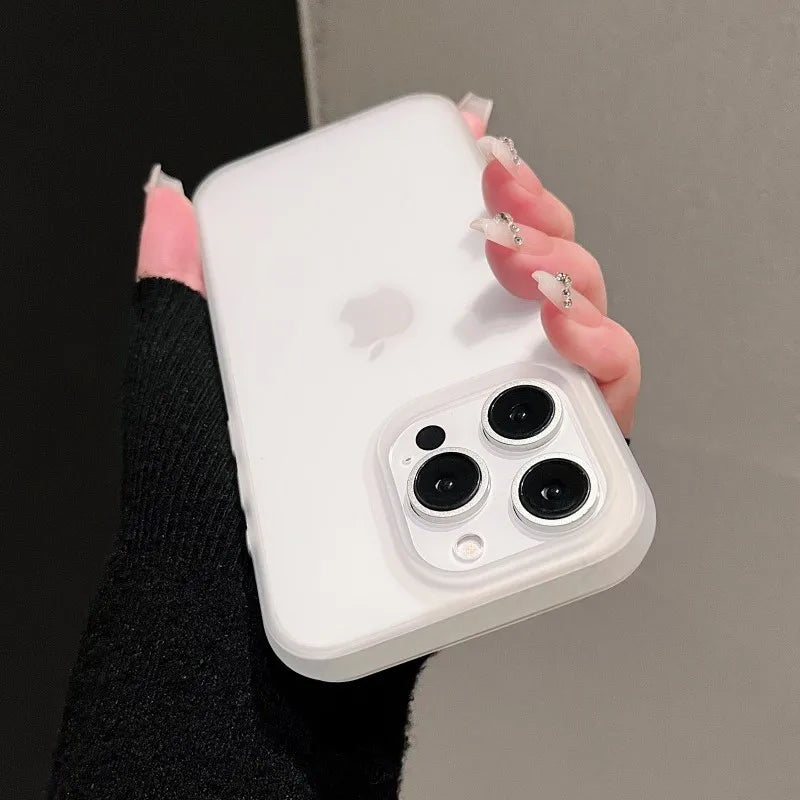 Soft Matte Candy Phone Case For iPhone