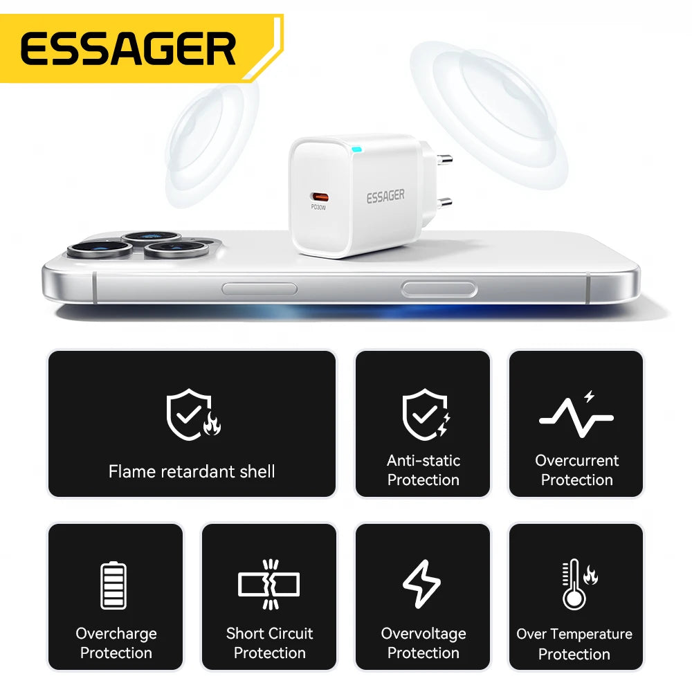 Essager 30W Fast Charger