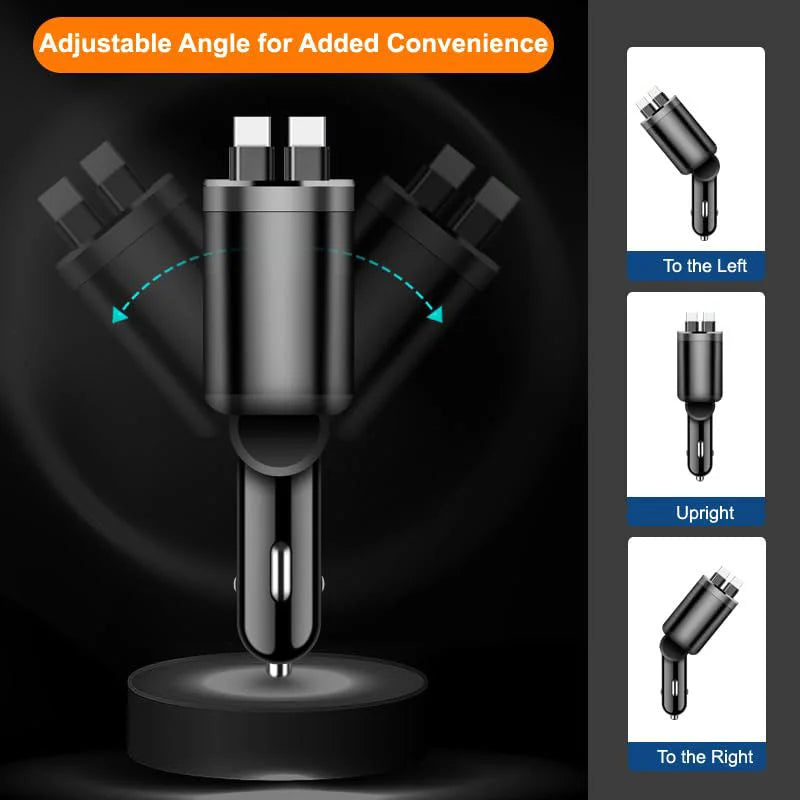 Car Charger 5 in 1 phone and Type c