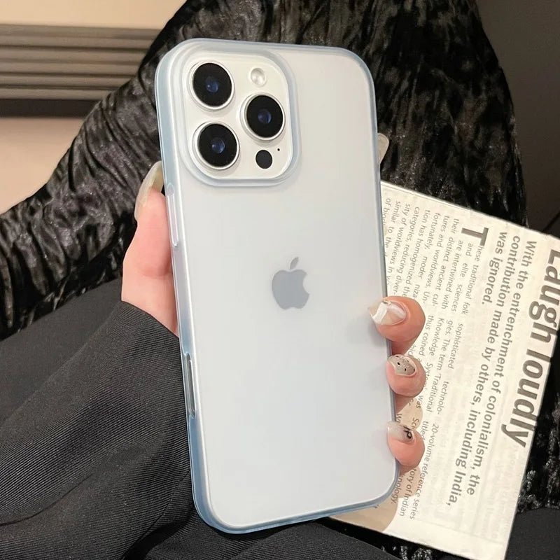 Soft Matte Candy Phone Case For iPhone