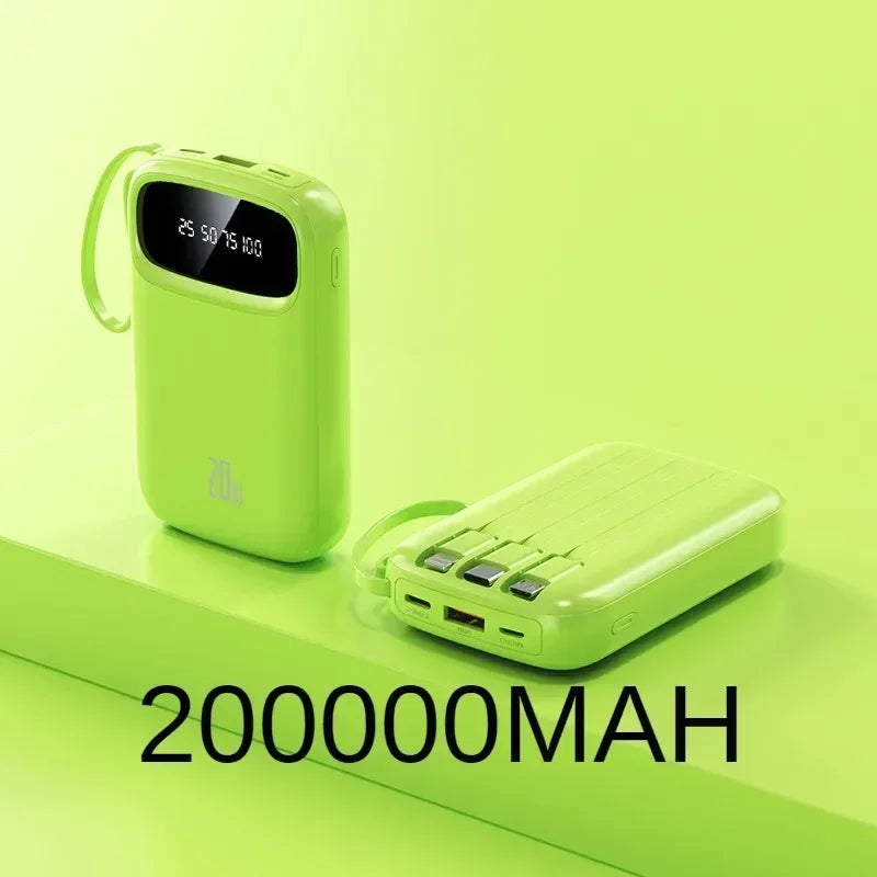BCAK/ flagship store 200000 Milliampere Power Bank