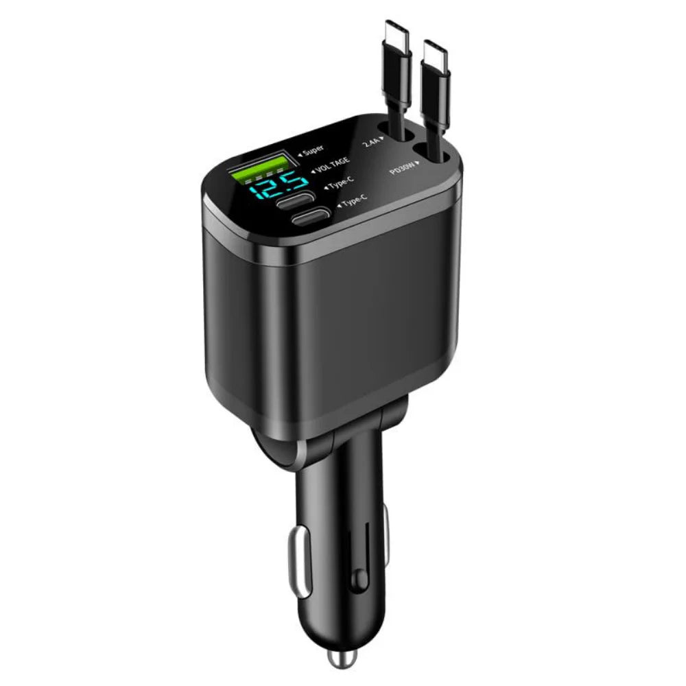 Car Charger 5 in 1 phone and Type c