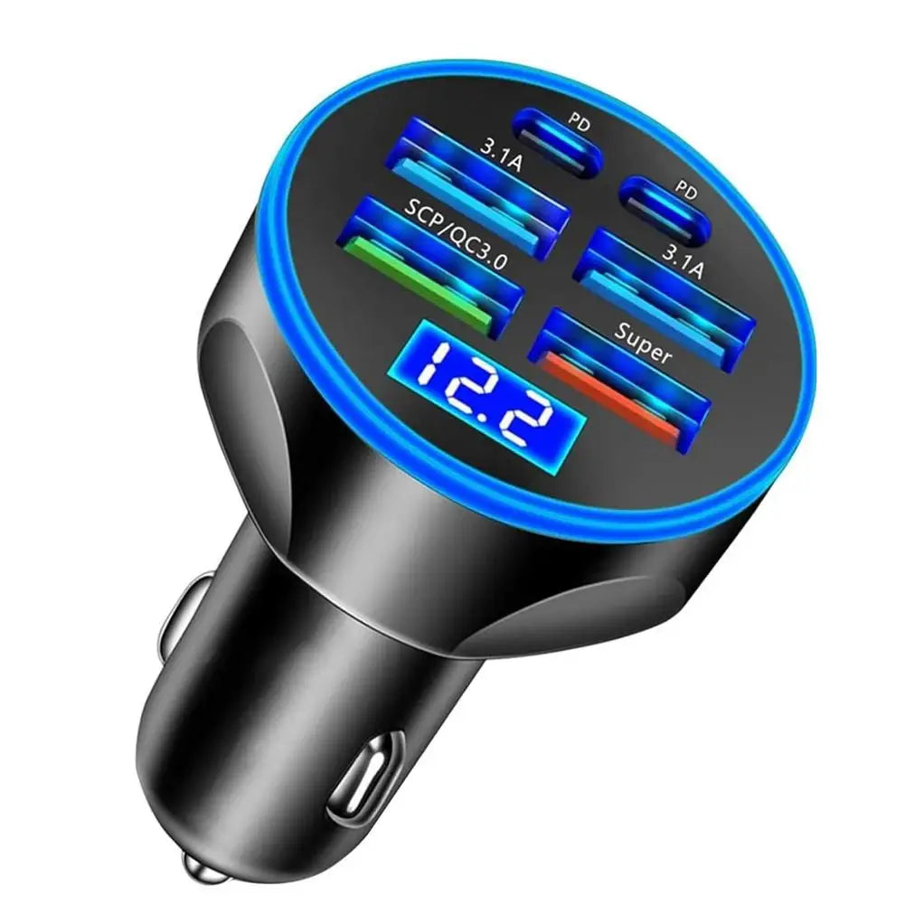 Fast Charging Car Phone Charger Adapter 4