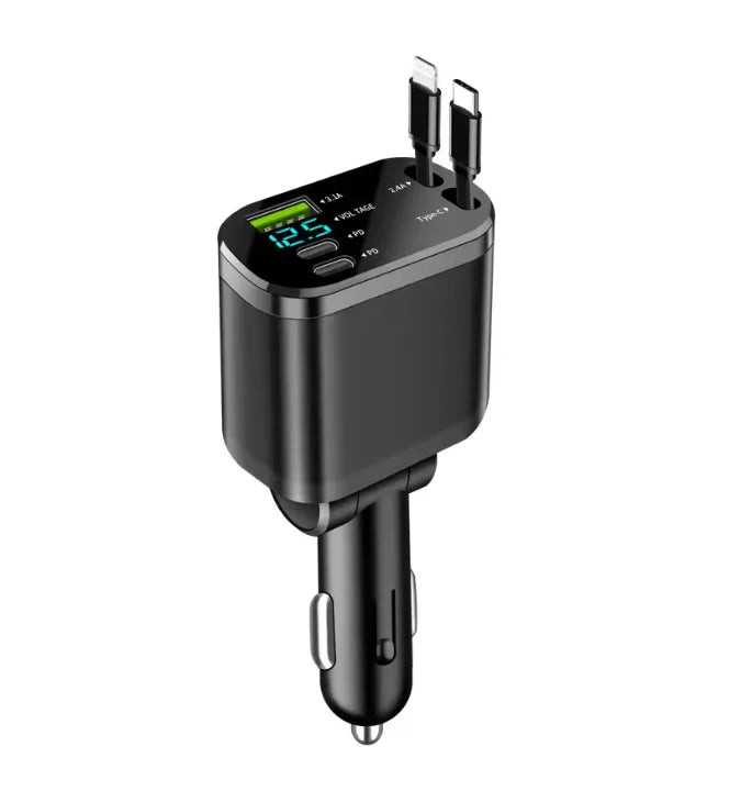 Car Charger 5 in 1 phone and Type c