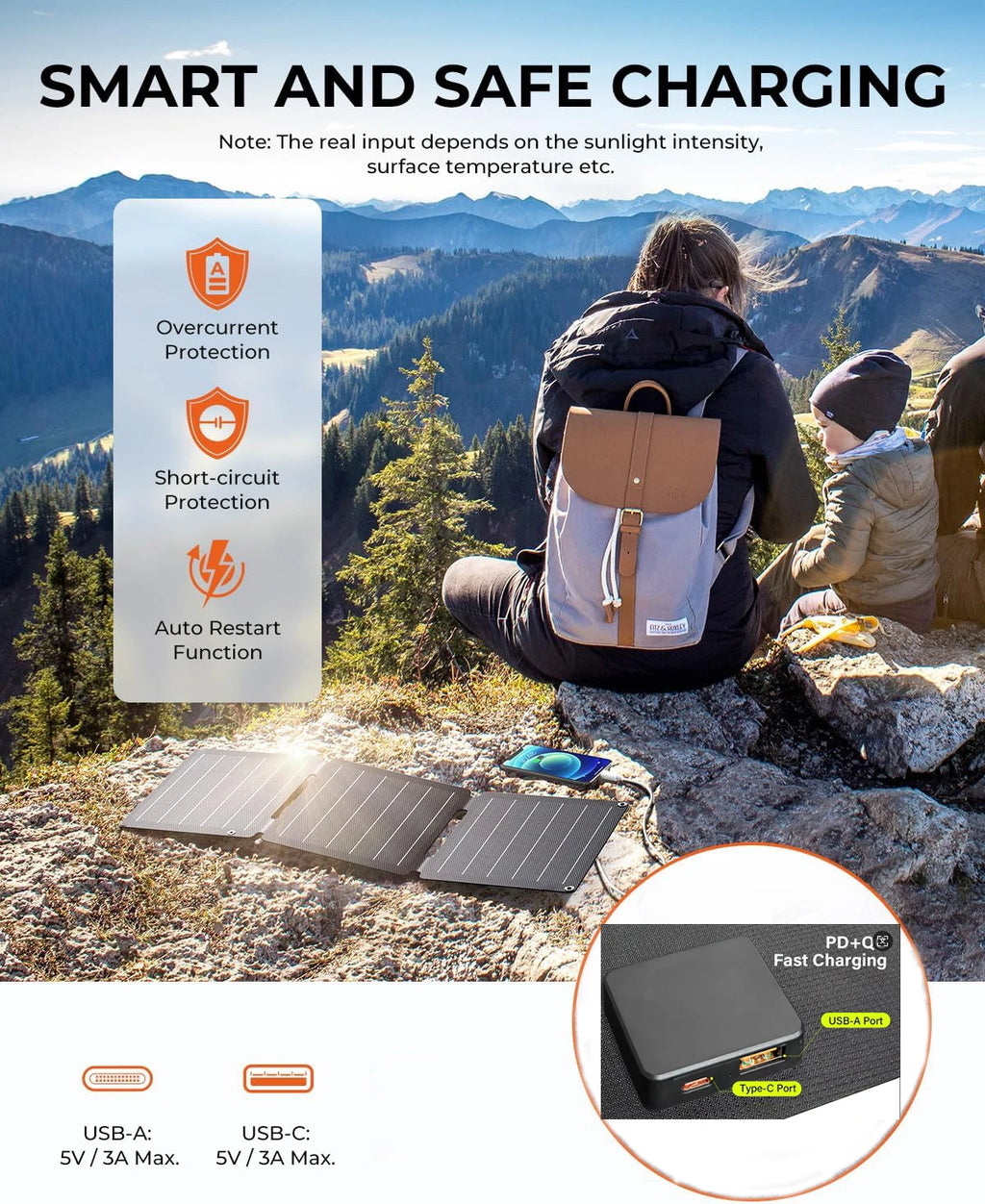 2000W Portable solar charger