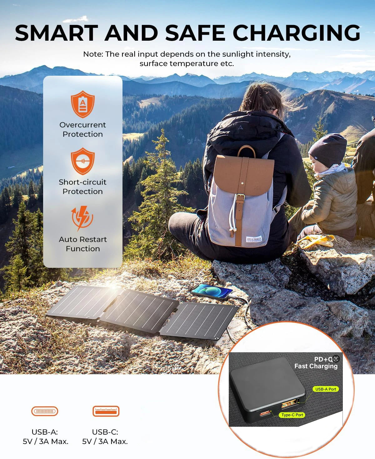 2000W Portable solar charger