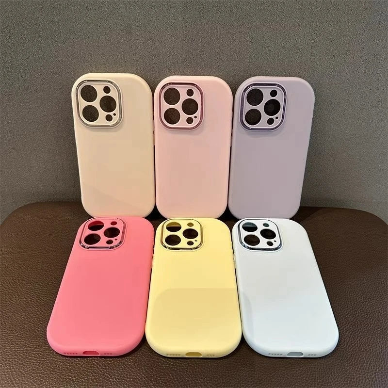Cucone Candy Color Phone Case For iPhone