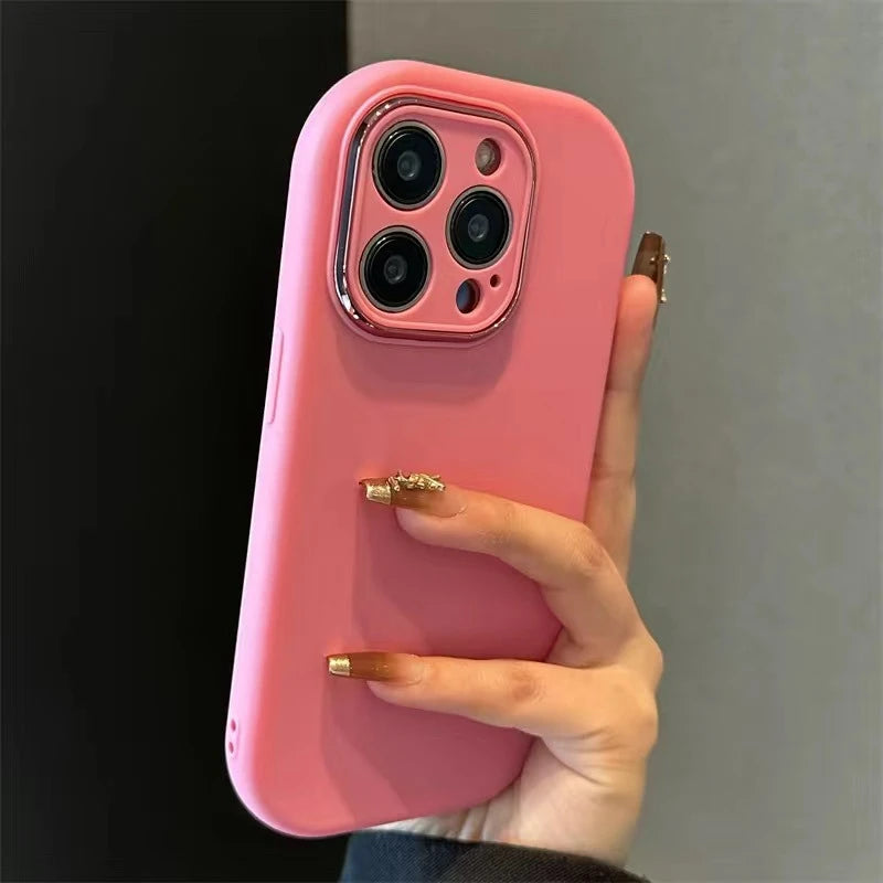 Cucone Candy Color Phone Case For iPhone