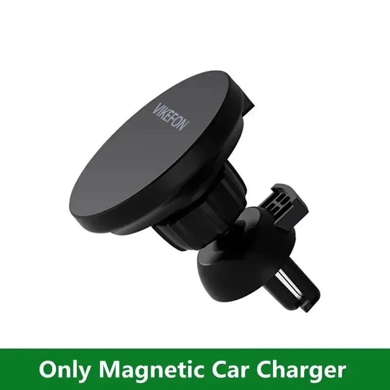 VIKEFON 30W Magnetic Car Wireless Charger