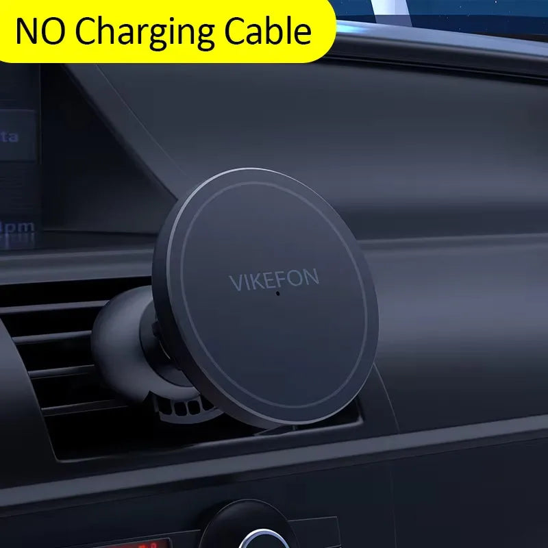 VIKEFON 30W Magnetic Car Wireless Charger