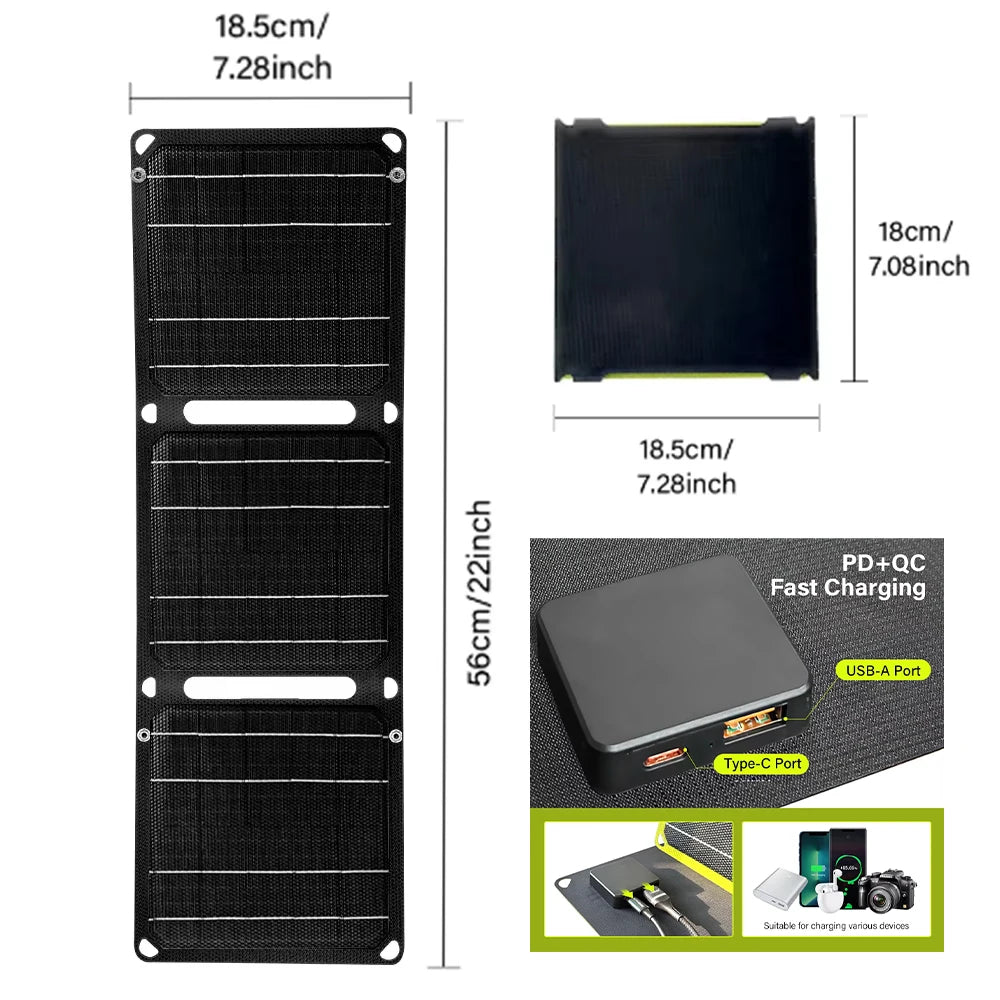 2000W Portable solar charger