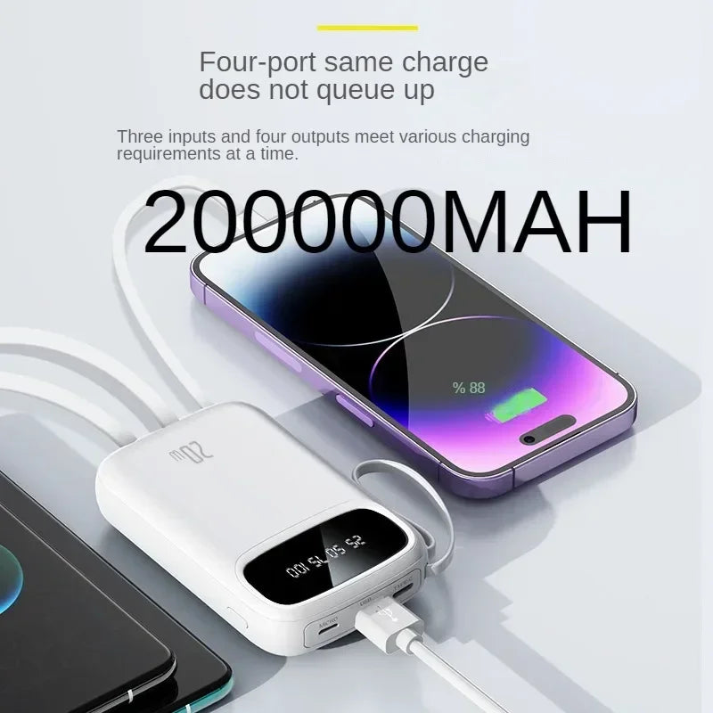 BCAK/ flagship store 200000 Milliampere Power Bank