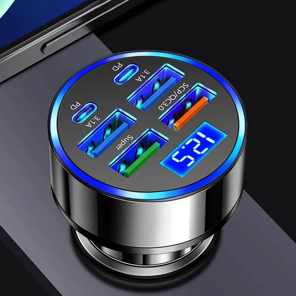 Fast Charging Car Phone Charger Adapter 4