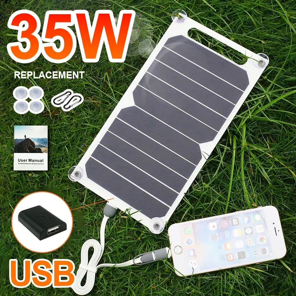 5V 35W Sunpower Portable Solar Panel