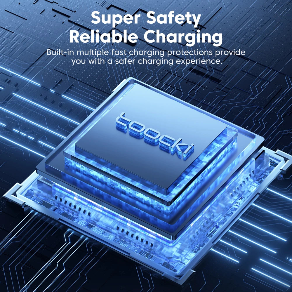 Toocki Car Charger Mini PD 45W Pull Ring Fast Charging