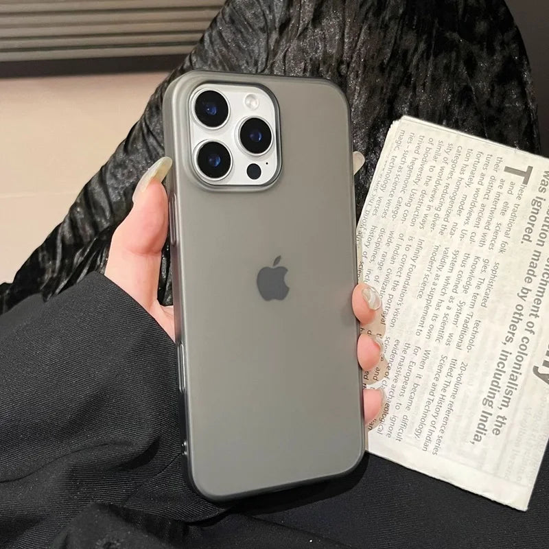 Soft Matte Candy Phone Case For iPhone