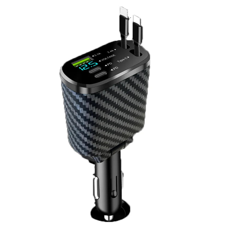 Car Charger 5 in 1 phone and Type c